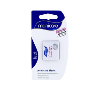 MANICARE ใบมีดที่ขูดเท้า 5 ชิ้น รุ่น M41100 สีขาว ผลิตภัณฑ์ขัดผิว ผลิตภัณฑ์ดูแลผิวกาย ผลิตภัณฑ์ดูแลผิวกาย เส้นผม ความงาม