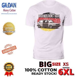 เสื้อผ้าผชเสื้อยืดแขนสั้นลําลอง พิมพ์ลาย Volkswagen Vw Golf Gti Legends DonT Age German คุณภาพสูง พลัสไซซ์ แฟชั่นสําหรั