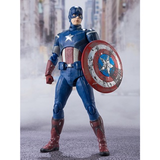 S.H.Figuarts Captain America -(Battle Damage) Edition- (Avengers) [ MArvel ] 4573102612847