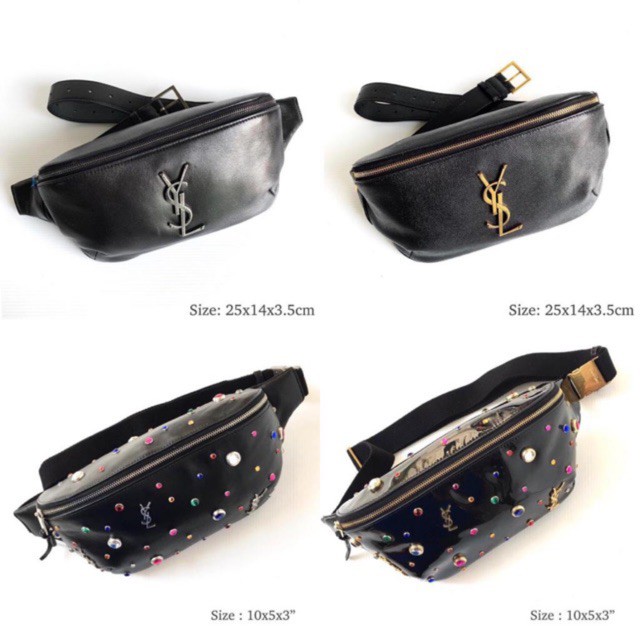 New】Ysl belt bag พร้อมส่ง ของแท้ 100 Shopee Thailand