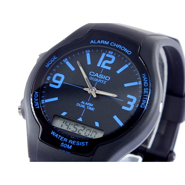 Casio Standard Men นาฬิกาข้อมือ รุ่น AW-90H ของแท้ประกันร้าน 2 ปี