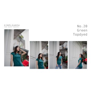 Green Topdyed Premium t-shirt