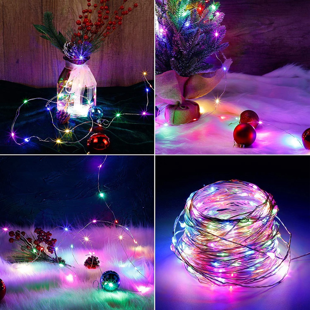 20 เมตร 200 ไฟ LED นางฟ้า USB พร้อมรีโมทคอนโทรล 13 คีย์ 8 รูปที่ 2