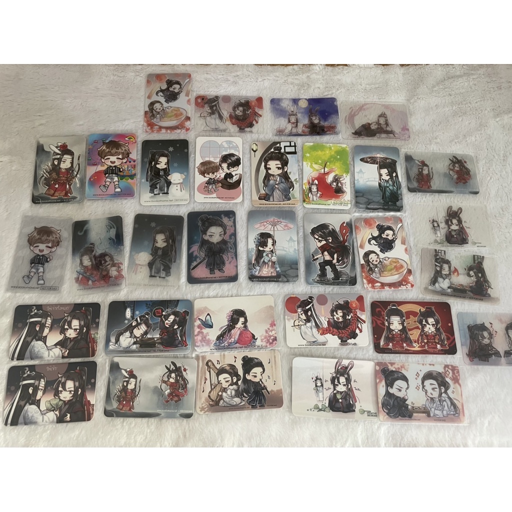 โค้ดลด 50% การ์ดใส โฟโต้การ์ด ปรมาจารย์ลัทธิมาร / bookathome PHOTO CARD สวรรค์ประทานพร