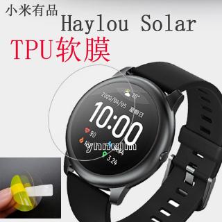 ฟิล์ม Haylou Solar ฟิล์ม tpu ฟิล์มกันรอยหน้าจอทรงโค้ง for ฟิล์ม Solar ฟิล์ม อุปกรณ์เสริมสมาร์ทวอทช์