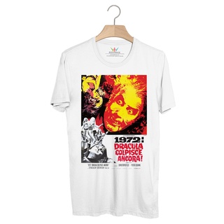 BP740 เสื้อยืด Horror Movie Retro Poster : Dracula A.D.1972 #2