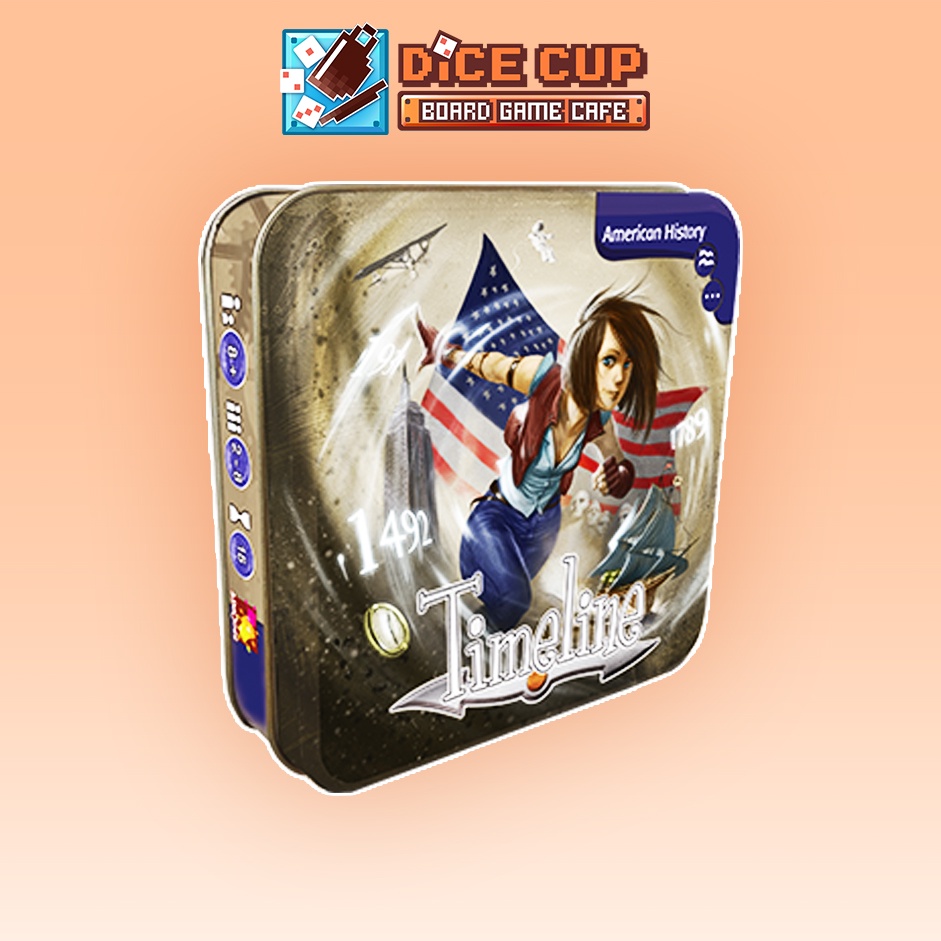 [ของแท้] Timeline: American History Board Game