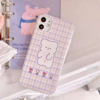 เคส iphone เคซิลิโคน iphone  เคส iphone 11 pro max เคส iphone xs max เคส iphone xr เคส iphone 8 plus เคส iphone 7 plus ลายสก๊อตหมีเคสซิลิโคน TPU  ลายสนูปปี้ สำหรับ iPhone11/11Pro 11pro Max X XR XS XS MAX 6 7 8 plus iphone SE