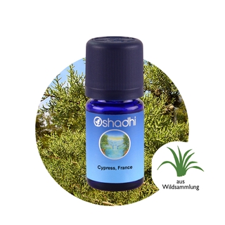 Oshadhi Cypress, France Essential Oil  น้ำมันหอมระเหย (10 ml)