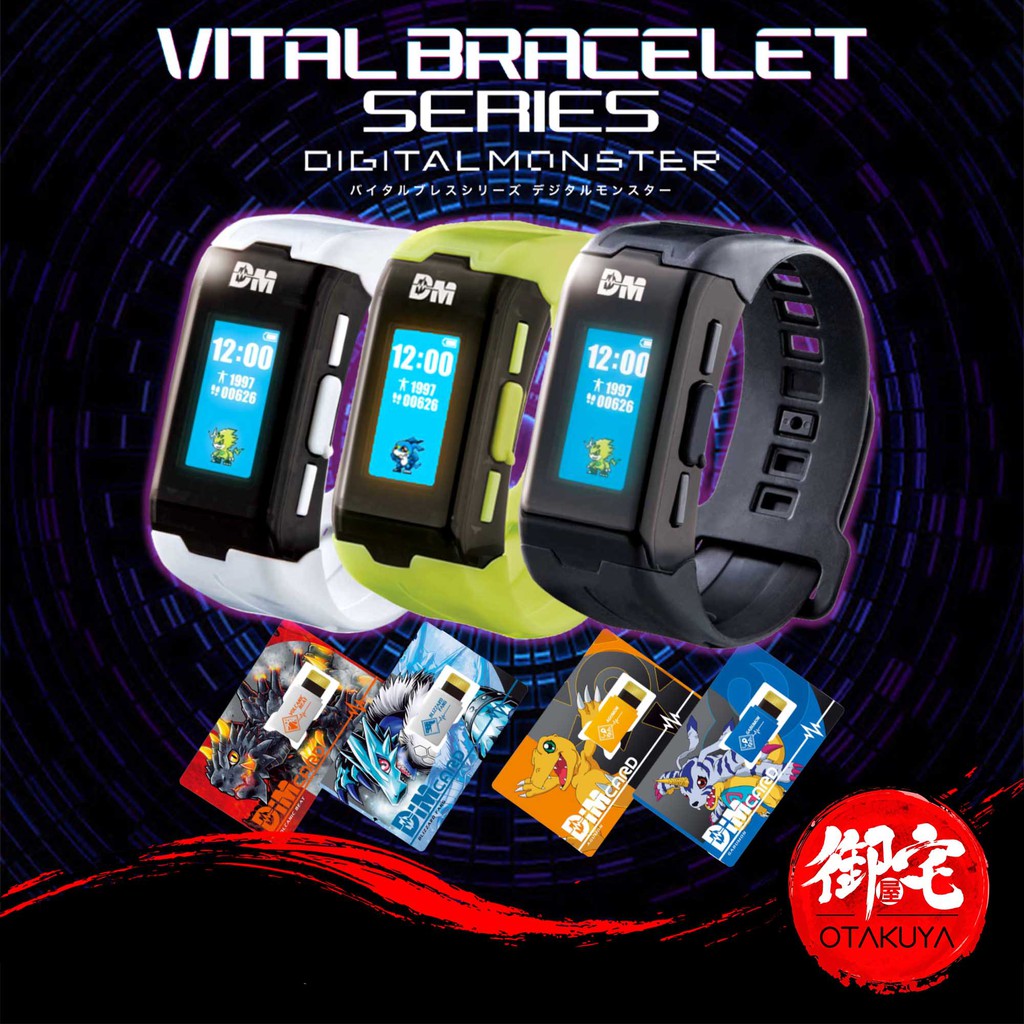 Bandai Digimon Digital Monster Vital Bracelet English Version