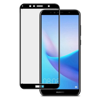 ฟิล์มกระจก นิรภัย เต็มจอ กาวเต็มแผ่น หัวเว่ย วาย6ไพร์ม (2018)  Full Glue Tempered Glass Screen For Huawei Y6 Prime(2018)