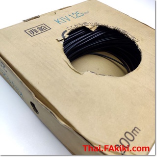 KIV 1.25MM2 Black machine tool wire ,สายไฟมาตรฐานสากล สเปค 1 pack = 4kg ,KHD ELECTRONICS