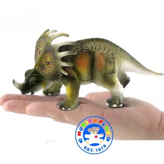 Munich Play - ไดโนเสาร์ Styracosaurus เขียว ขนาด 16.00 CM (จากหาดใหญ่)