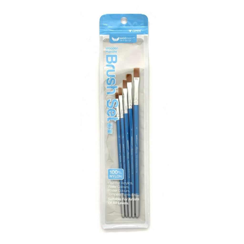 UNICORN ARTIST NYLON BRUSH 0/2/4/6/8 UAB-777DX-A 5S