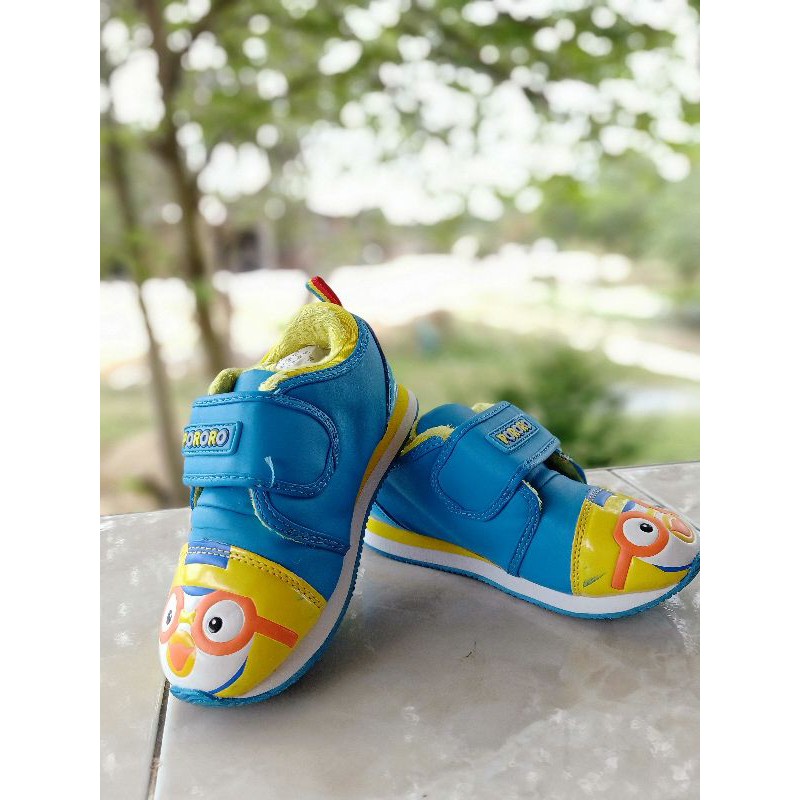 💥รองเท้าเด็กมือสองpororo 17cm สถาพดีสวยใหม่เทียบมือ1💥