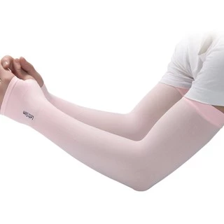 [ส่งเร็วไม่มีวันหยุด] Let's slim ปลอกแขนกันแดด กันยูวี เกี่ยวนิ้ว (Free Size)