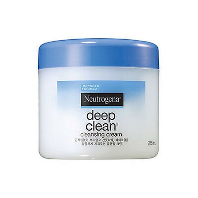 มีของพร้อมส่ง Neutrogena Deep Clean cleansing cream 285 ml