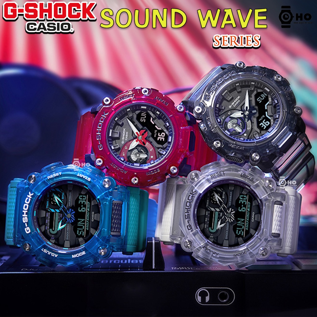 G-SHOCK SOUND WAVE SERIES GA-900SKL-2 GA-900SKL-7 GA-2200SKL-4 GA-2200SKL-8 ของแท้ รับประกัน 1 ปี