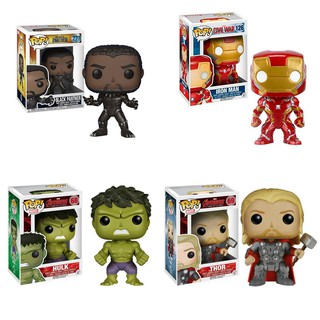 ฟิกเกอร์โมเดล funko pop avengers captain america