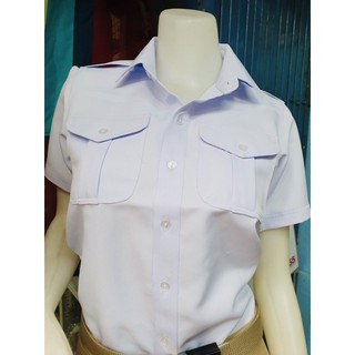 เสื้อครูเอกชนหญิงเนื้อผ้าลีวาย พร้อมส่ง