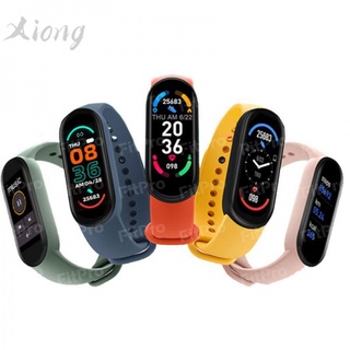 M6 สมาร์ทวอทช์ SmartWatch บลูทูธ Heart Monitor สมาร์ทวอทช์