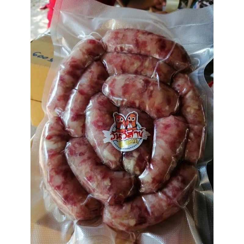 ไส้กรอก​อิสานหมู​ล้วน วัวล้วน ขนาด 1 กก. ชวนชิม รับประกันความอร่อย (ส่งทุกวัน)