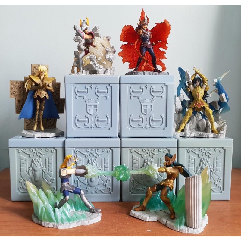 ฟิกเกอร์ Saint Seiya - Cloth Box Pandora Box Diorama ~Gold Saints Chapter Vol.1~ Figure by Megahouse