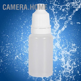 Camera.home 50PCS 10ml Volume Empty Plastic Squeezable Bottles Eye Liquid Container Dropper