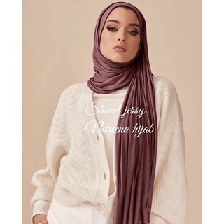 💥Shawl jersy ผ้าคลุมเจซี่พันยาว💥สินค้านำเข้ามาเลเซีย🇲🇾