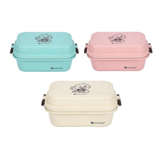 กล่องข้าว ECO 2 ชั้น KOKOEKO PP-6944 2-layer ECO lunch box KOKOEKO PP-6944