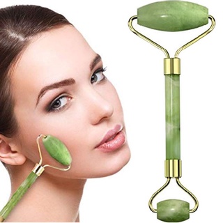 Palm Fun Jadestone Roller Face Massager Skin Care Beauty Gua Sha Massage Tool for Women