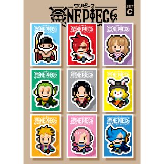 แม่เหล็กชุด. ONE PIECE PIXEL MAGNET วันพีช C