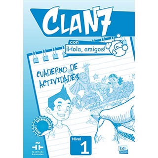 Exercieses Book (Level 1): Cuaderno de actividades (Clan 7) : 9788498485370 (นำเข้าของแท้100%)