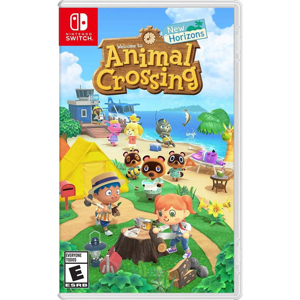 [พร้อมส่ง]Nintendo: Animal Crossing New Horizons (US ASIA) แผ่นเกม สำหรับ Nintendo Switch