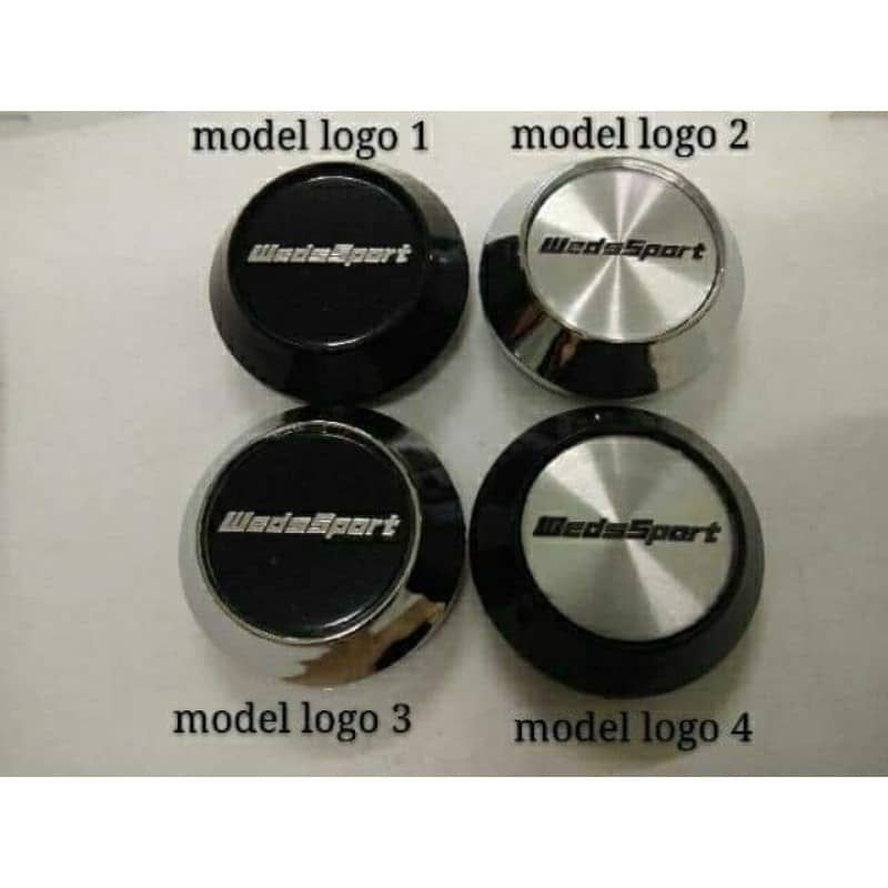 (65mm)WedsSport Center Rim Cap TC105N got Clip Lock Pin