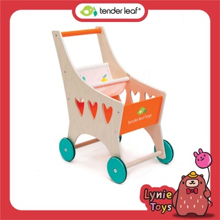 Tender Leaf Toys ของเล่นไม้ ของเล่นเด็ก รถเข็นช้อปปิ้ง Shopping Cart