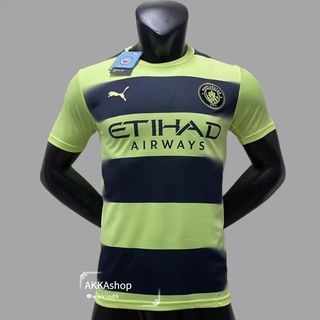 Man City เสื้อ แมนเชสเตอร์ซิตี้ เสื้อฟุตบอล third เสื้อบอล 22/23 เกรด AAA