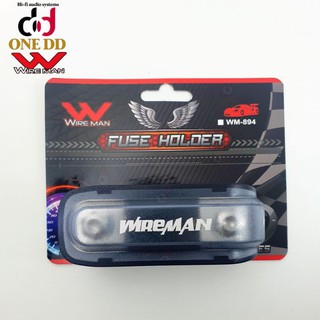 กระบอกฟิวส์ก้ามปู ยี่ห้อ wireman รุ่น WM-894 100Aเข้า 1 ออก 1 ทาง