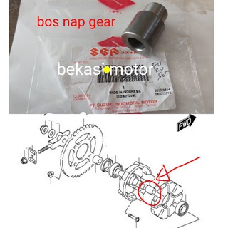 Spacer Boss nap gear suzuki shogun 125R FD XRM 110 arashi smash satria fu satria 2 จังหวะ ru lscm shooter arashi titan original