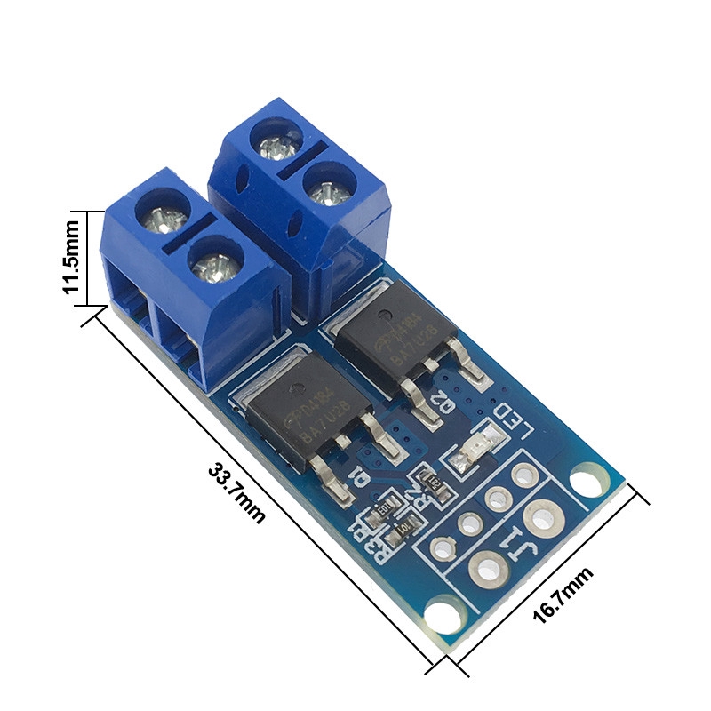โมดูลสวิตซ์ไฟฟ้าพลังงานสูง 15 a 400 w mos fet dc 5v - 36v High Power 15A 400W MOS FET Trigger Switch Drive Module