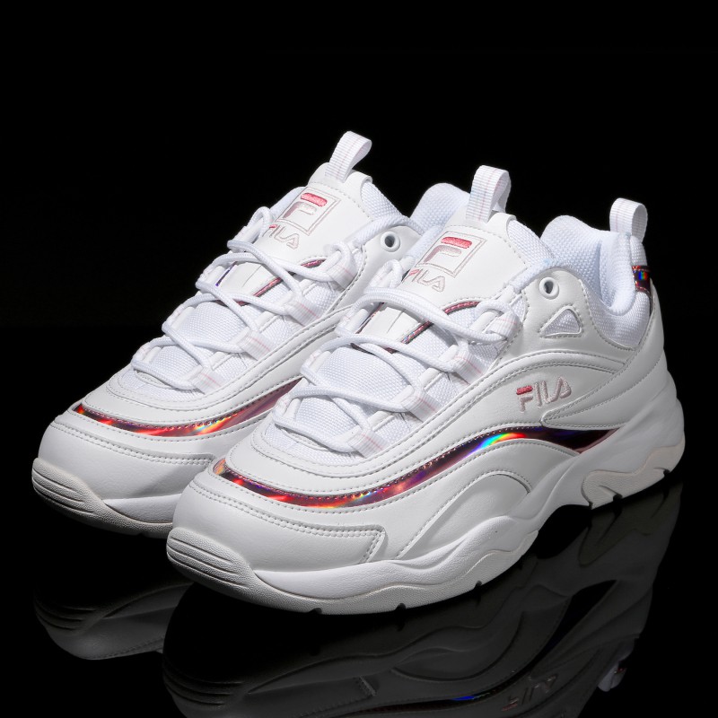 fila ray shiny pink