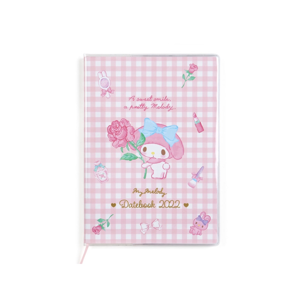 (( พร้อมส่ง )) Planner ปี 2022 สมุดโน๊ต สมุดไดอารี่ แพลนเนอร์ My Melody มายเมโลดี้ ขนาด B6 จาก Sanri