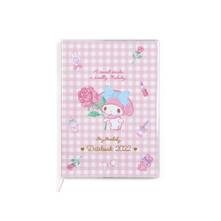 (( พร้อมส่ง )) Planner สมุดโน๊ต สมุดไดอารี่ แพลนเนอร์ My Melody มายเมโลดี้ ขนาด B6 จาก Sanrio Shop