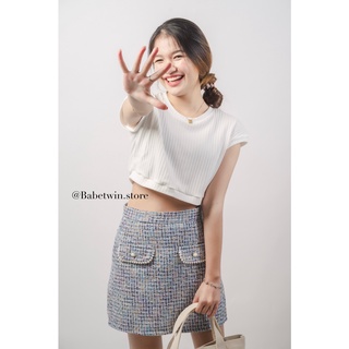 Lili Jump Crop เสื้อครอปดีเทลจั๊ม 3สี