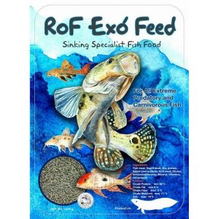 อาหารปลา RoF Exo Feed ชนิดจมน้ำ 1,300g. [COD]