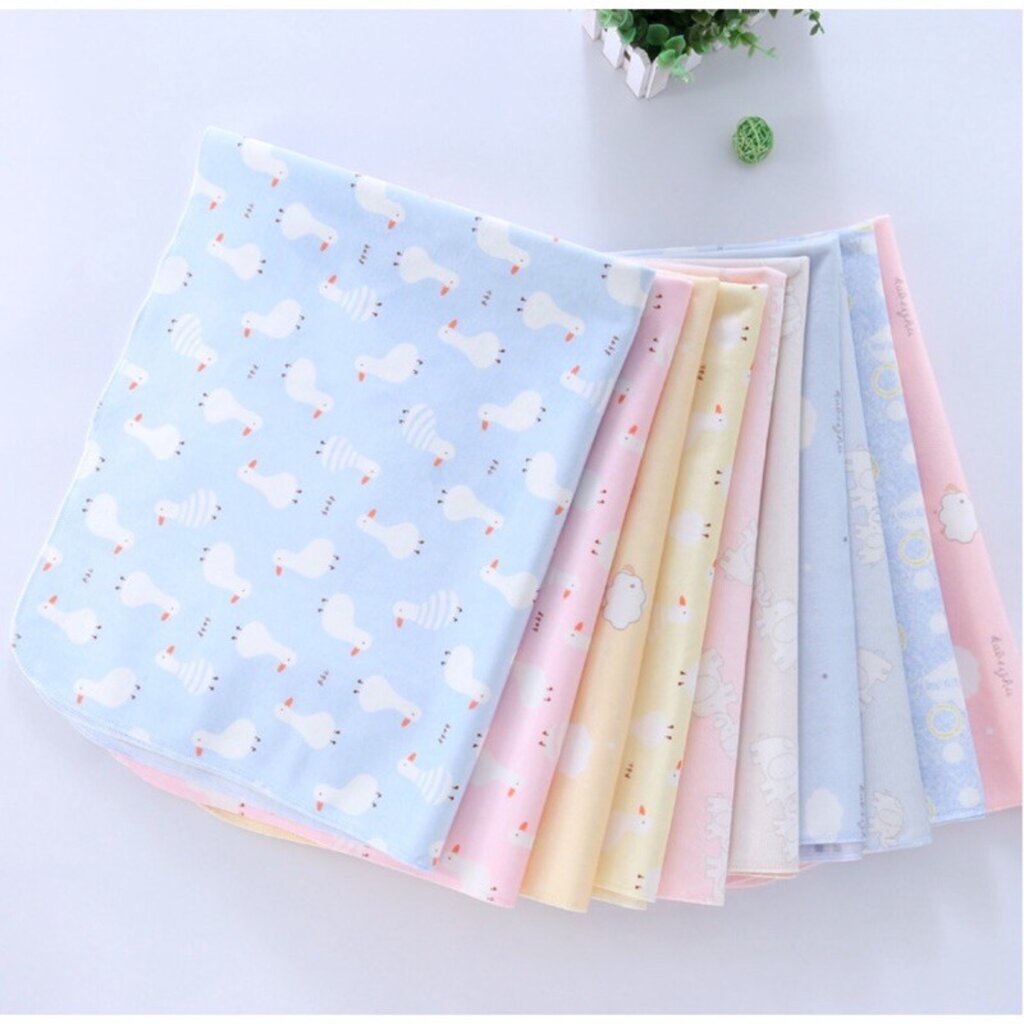 ผ้ารองกันเปื้อน กันน้ำ รุ่นผ้านิ่มพิเศษ ใช้ได้กับทุกวัยค่ะ พร้อมส่ง L-XL WP03