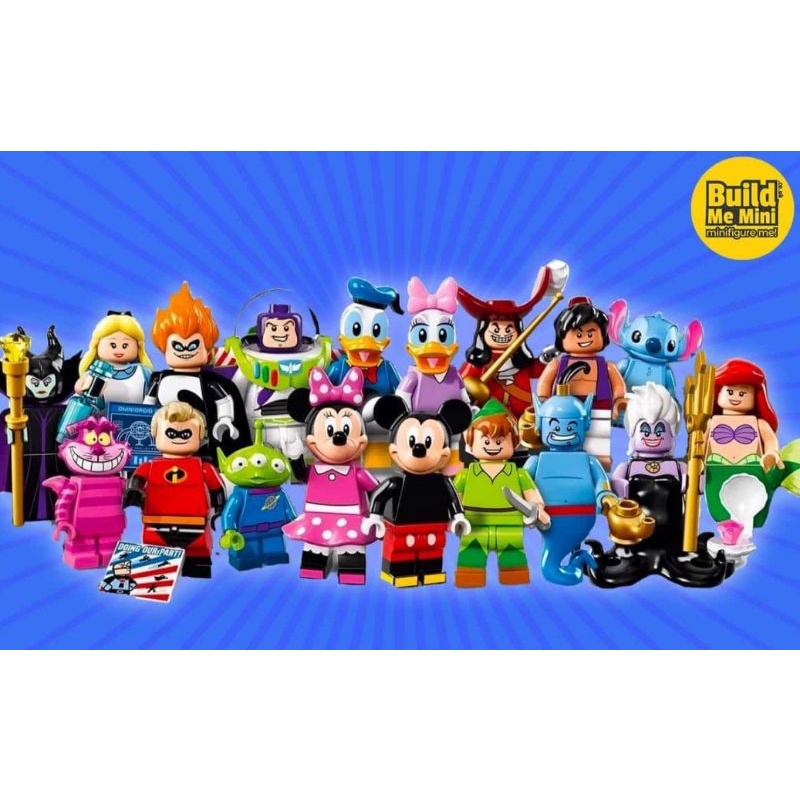 เลโก้] 71012 ดิสนีย์ ซม ชุด 1 (ครบ 18 ห่อ)(ใหม่)
