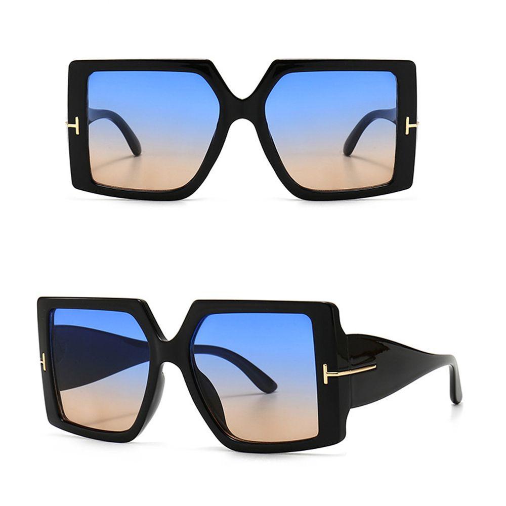 Wang Vintage Retro Sunglasses Fashion Square Sunglasses For Women Trendy Uv400 Protection 6690