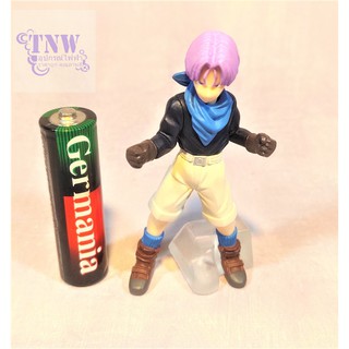 [ มือสอง งานแท้ ญี่ปุ่น ] Trunks ทรังคซ์ ร่างธรรมดา ยืนตั้งท่า ขนาด 3" - 4" ฐานน้ำแข็ง Dragonball ดราก้อนบอล งานแท้ Banp