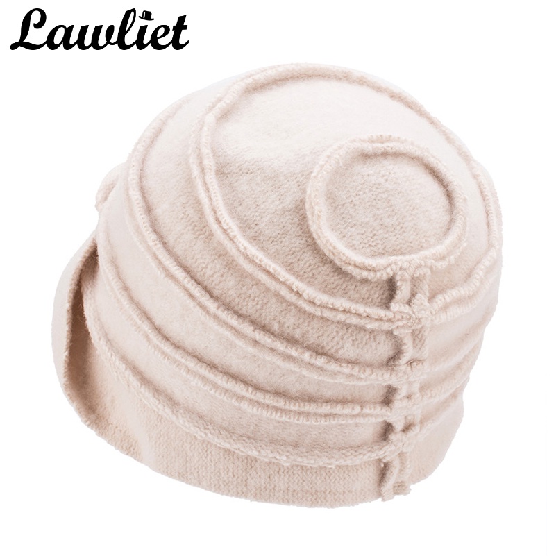 CAMOLAND Winter Thermal Skullies Beanies Women Plus Fleece Scarf Double